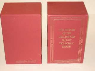 Gibbon DECLINE & FALL OF ROMAN EMPIRE Folio Press 2000  