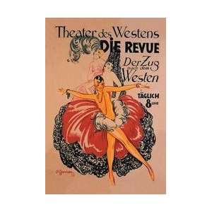  Theater des Westens Die Revue 20x30 poster