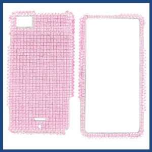   DROID X/MB870 DROID X2 Full Diamond Pink Protective Case Computers