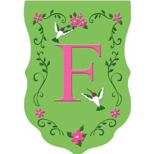   Flag Displays Letter F By Custom Decor 12x18 Patio, Lawn & Garden