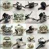 Chinese Zodiac Animals 925 Sterling Silver Necklace charms Bracelets 