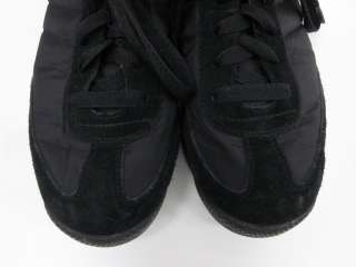 You are bidding on POLO SPORT Black Suede Nylon Sneakers Shoes size 7 
