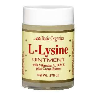  Basic Organics L Lysine Ointment