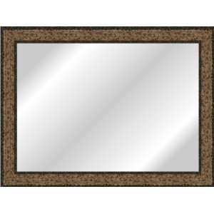  Mirror Frame Silver & Black Rustic w/Brown Speckle 1.25 
