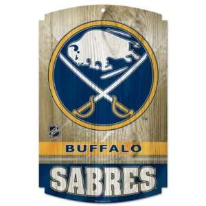  Buffalo Sabres Wood Sign Graphics Antique Matte Finish 