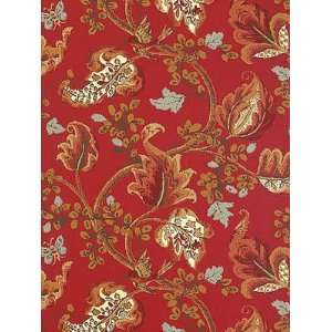  Schumacher Sch 5004102 Fox Hollow   Tomato & Brass 