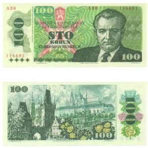  Czechoslovakia 1989 100 Korun; Pick 97 