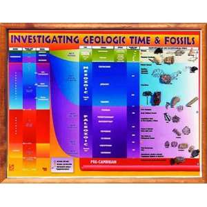  Educational 3361 Investigating Geological Time and Fossils Chart 