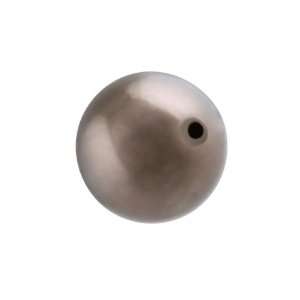  Swarovski 5811 12mm Round Pearl Large Hole Brown Arts 