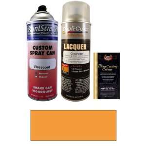   Orange Metallic Spray Can Paint Kit for 2004 Daewoo Matiz (57U/WA230L