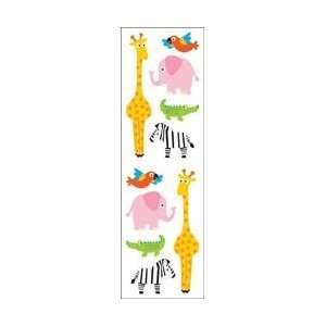  Mrs. Grossmans Stickers Chubby Zoo Animals; 6 Items/Order 