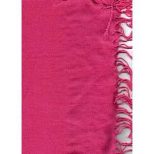  PASHMINA Scarf Shawl Wrap, PINK (Rayon/Acrylic/Tencil 