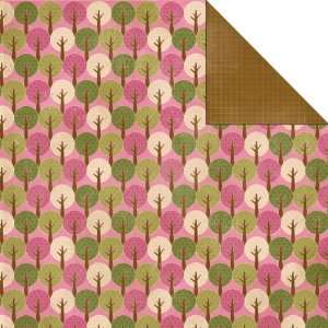   Birdie Double Sided Paper 12X12 Scamper (10 Pack) 