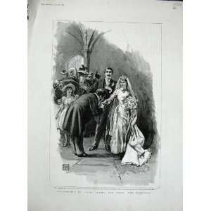   1893 Illustrating Grant AllenS Story Scallywag Bride
