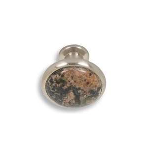  #120 CKP Brand Granite Knob Baltic Brown, Brushed Nickel 