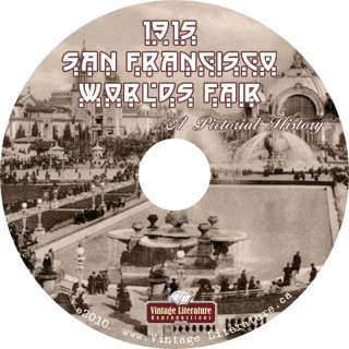 1915 San Francisco Worlds Fair   Photo History on DVD  