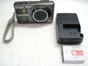 Sony Cyber shot DSC W300 13.6 MP Digital Camera   Black 0027242728905 