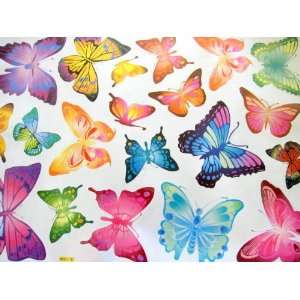  Room Deco (Tm) Hl5846  Colorful Butterflies Dancing in 