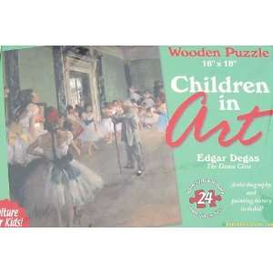    Children in Art Wooden Puzzle The Dance Class Toys & Games