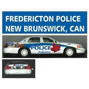  BILLBOZO FREDERICTON, NB (CANADA) POLICE DECALS