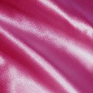  58 Wide Silky Satin Fuchsia Fabric By The Yard Arts 