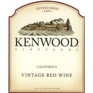  2010 Kenwood California Red Table Wine 750ml Grocery 