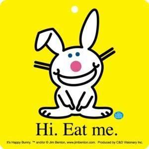  Happy Bunny Hi Eat Me Air Freshener A HB 0006 Automotive