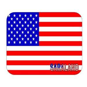  US Flag   Saraland, Alabama (AL) Mouse Pad Everything 