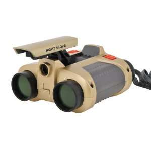  4X 30mm Child Night Scope Binoculars with 25 Feet Pop up 