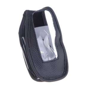   Leather Wrapped Belt Clip for Sanyo 8100 Cell Phones & Accessories