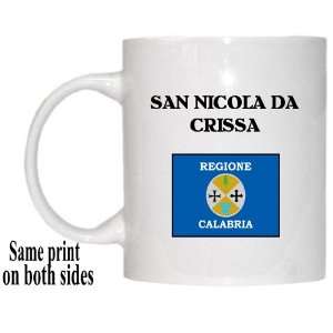  Italy Region, Calabria   SAN NICOLA DA CRISSA Mug 