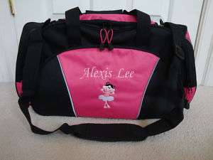 Personalized Duffel Bag Asian Chinese Dance Ballerina  