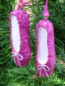 New Ballerina Pink Ballet Slipper Shoes Dance Christmas  