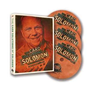  Magic DVD The Card Solutions of Solomon by David Solomon 