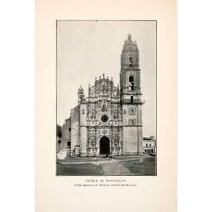 Print Church San Francisco Javier Tepotzolan Mexico Jesuit Catholic 