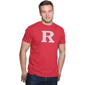  Rutgers Scarlet Knights Fashion T Shirt Majestic Select Scarlet R 
