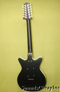 Danelectro 12SDC 12 String Electric Guitar Black *FIX  