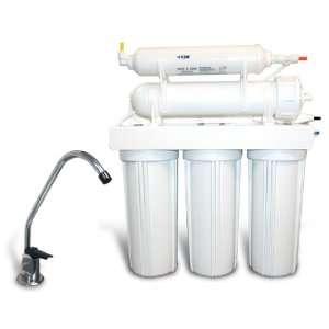 100 Gallon Per Day 5 Stage Home Reverse Osmosis Drinking Water System 