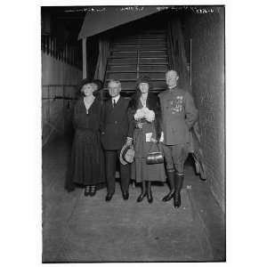    Sgt. Woodfill,wife,E.F. Albee,Mrs. O. Harriman