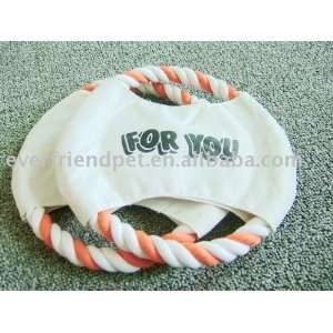  high quality outdoor hot saling cotton rope frisbee dog 