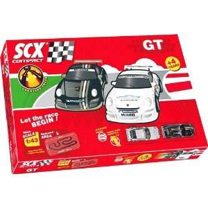  SCX 1/43 Compact GT Overtake Track Set (large layout 