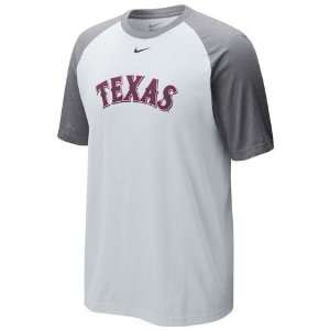  Texas Rangers Cup of Coffee Raglan T Shirt Sports 