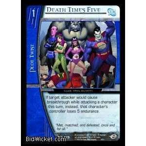  Death Times Five (Vs System   Justice League   Death Times 