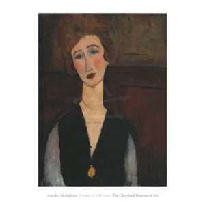   of a Woman, c.1917 1918 by Amedeo Modigliani 24x32