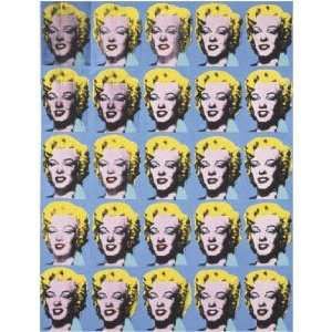 Andy Warhol 32.25W by 42H  Twenty Five Colored Marilyns, 1962 
