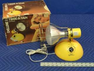 Vintage Time Dial Sunlamp Tan Sun Light GE RSK6A FREE PRIORITY 