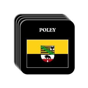  Saxony Anhalt   POLEY Set of 4 Mini Mousepad Coasters 