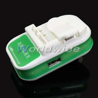 Universal Mobile Battery Wall Travel Charger + USB Port  