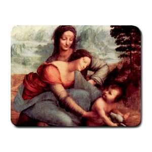  Anna Selbdritt By Leonardo Da Vinci Mouse Pad Office 