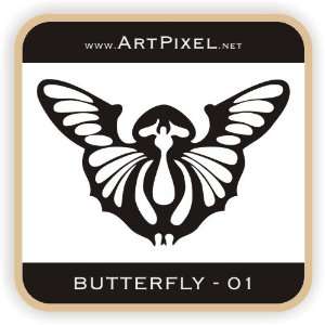  Butterfly Decal 01 